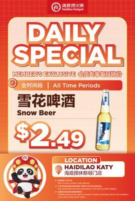 Special beer