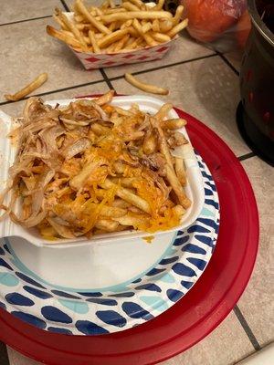 Animal style fries the cheese isn't melted I used to brag about this place and today its absolutely disgusting