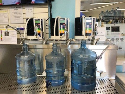 11 gallons of Alkaline water