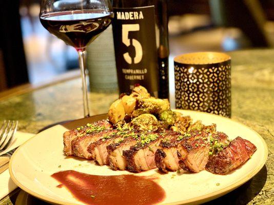 Carne Asada with Mexican Wine Madera 5