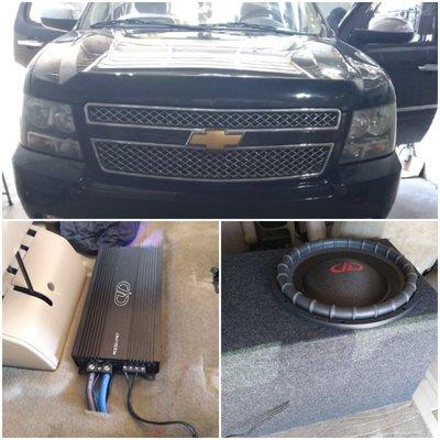 Chevy Tahoe - amp sub install!