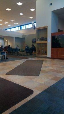 Waiting lobby in community dental