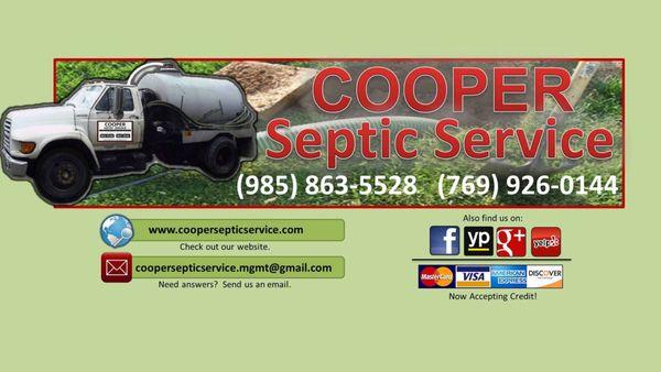 Licensed & Insured for Septic System Installation, Maintenance, and Hauling (pump-out) services.