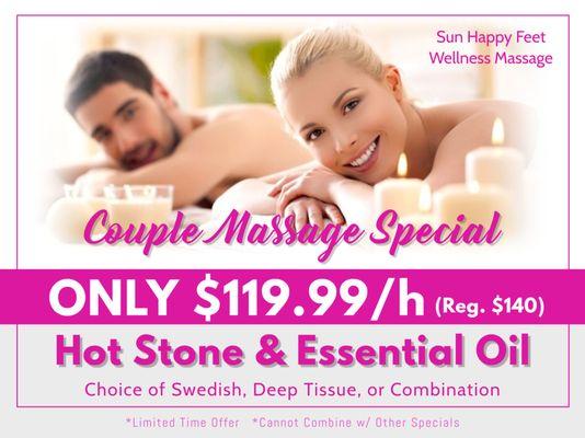 Couple Massage Special