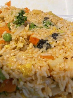 Vegetable Fried Rice...spicy.