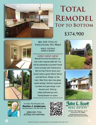 $374,900-6 Bd/3 Ba-Vancouver, WA! For more info, contact: Denise A. at: (360) 281-7154.