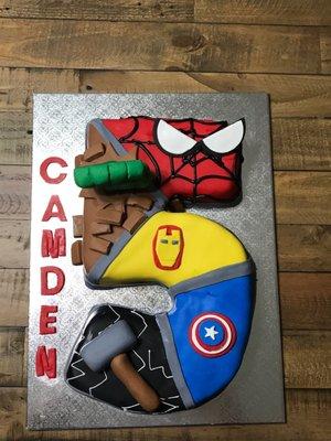 Awesome Avengers Cake!