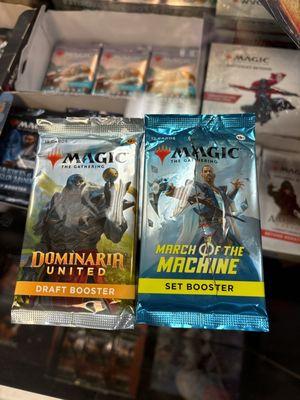 Dominator United draft booster and March of the Machine set booster