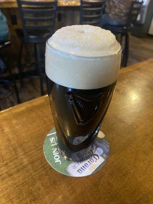 Horrible Guinness pour