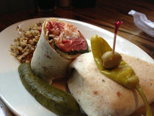 Reuben wrap