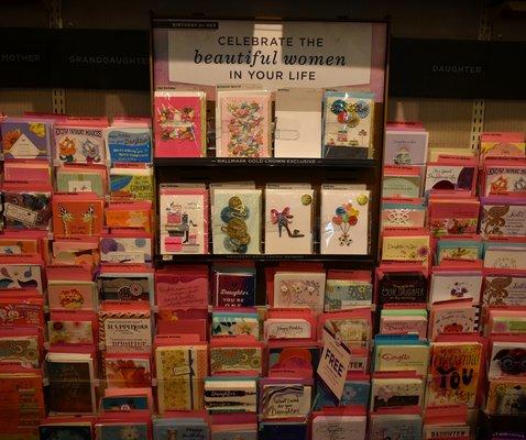 A wide variety of special cards for any occasion!