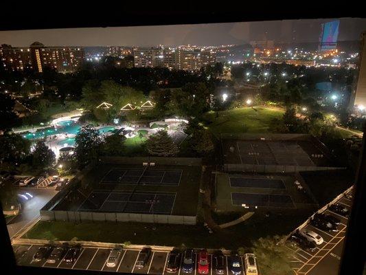 View from balcony