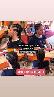 Conrows by COCO AFRICAN HAIRBRAIDING