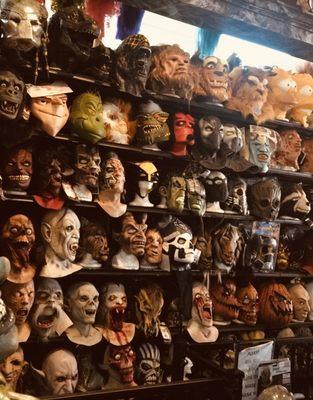 Many, Many Masks.