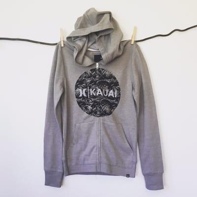 Kauai women's fleece hoodies made exclusively for Deja Vu Surf Hawaii by Hurley