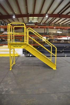 We sell the dependable, "Easy-Step Systems" access platforms and stairway crossovers. Call to improve your safety standards today!