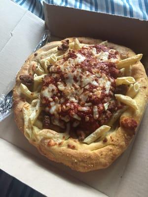 The Bread Bowl I ordered. Seriously, stay away from this Dominos