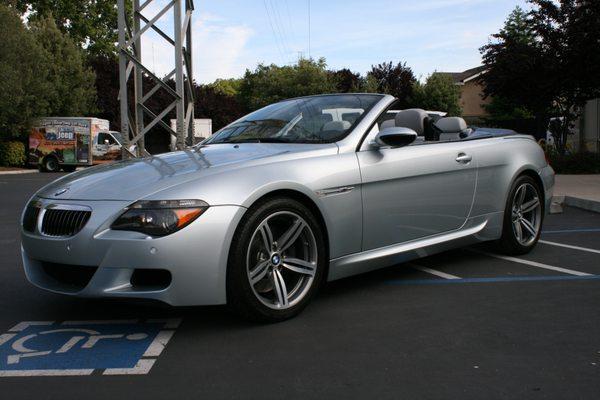 Another Super Clean, Low Mile BMW M6 in the Rare Silverstone Color! V10 Heat!