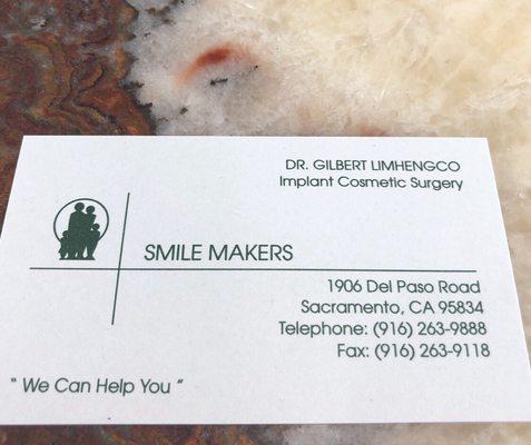 Business card for Dr.L