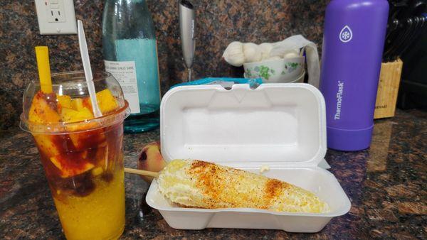 Chamango and elote