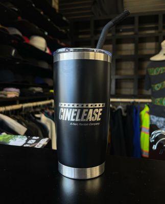 Custom laser engraved tumblers