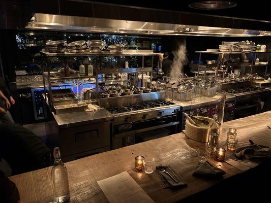 Bar Seating over looking the kitchen