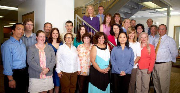 A group of The Dartmouth Group's employees.