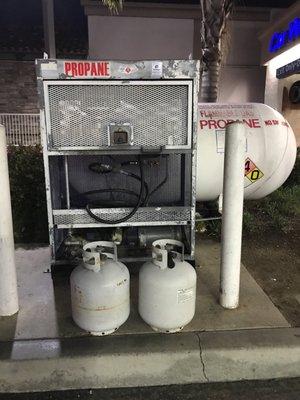 Need propane for a good barbecue