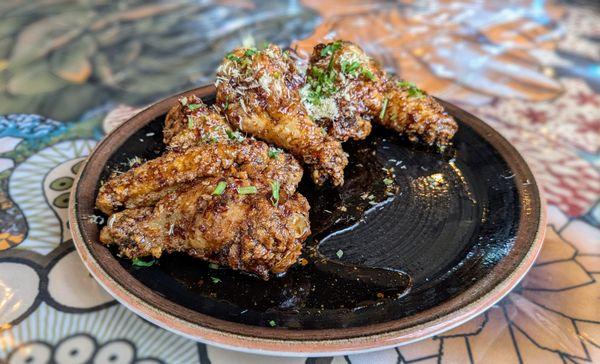 Crispy Chicken Wings with Nuoc Mam Caramel