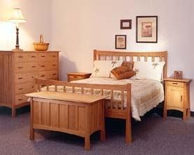 all natural bedroom furniture from sustainable forests and finished with all natural linseed oil!