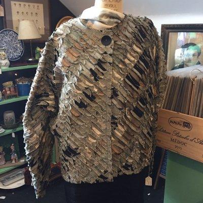 Textile art jacket