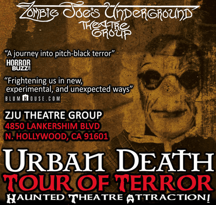 URBAN DEATH TOUR OF TERROR Haunted Theatre Attraction at ZJU Theatre