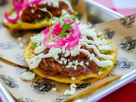 Birria tostadas