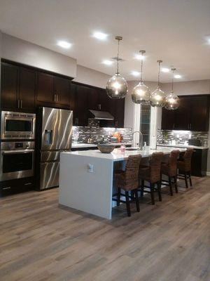 Different angle of my customer's beautiful kitchen I had the pleasure cleaning recently on 10/19 & took picture.