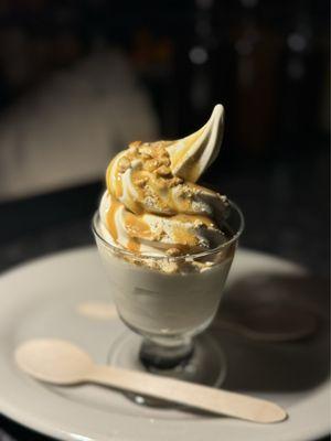 Dulce de leche ice cream