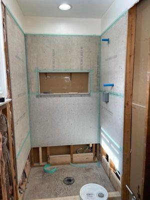 Shower renovation