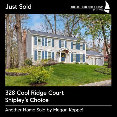 Recent Home Sale in Shipley's Choice