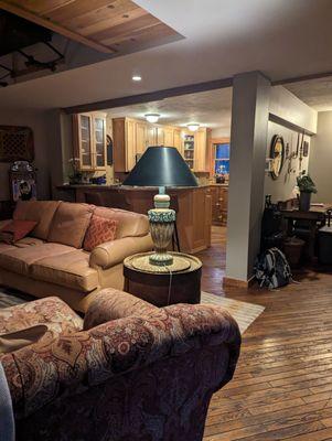 Livingroom kitchen