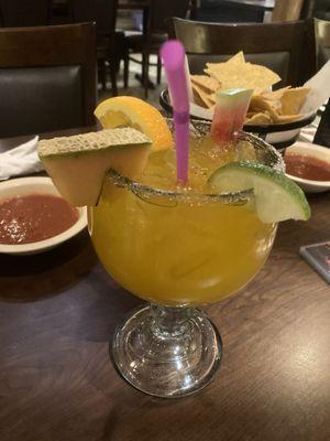 Jumbo mango margarita