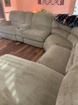 We also shampoo carpets and upholstery