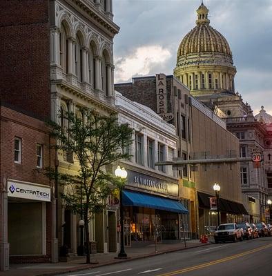 New location is conveniently located one block south of the courthouse on Main Street, Greensburg.