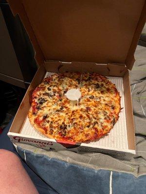 Pepperoni & Mushroom 10" Pizza