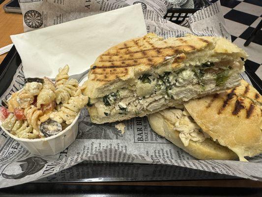 123 Court Panini was a good lunch.