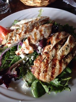 Mediterranean chicken salad