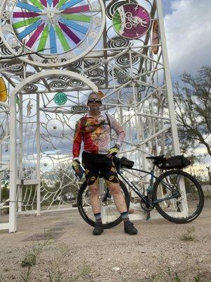 Me and the Giant at Bike Church.