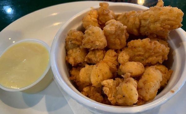 gator tail--tender appetizer $12