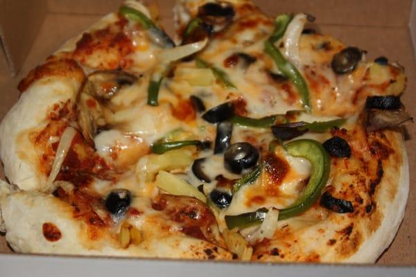 Personal Size Veggie Pizza