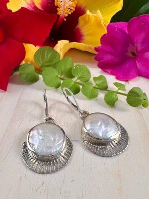 Handcrafted artisan jewelrypearls sterling silver