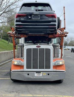 9 car Hauler going from MA to TX