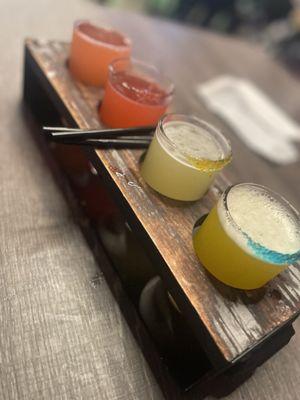 Margarita flight- Taste like juice